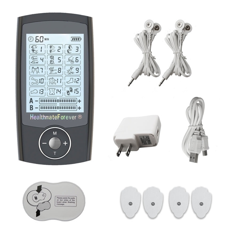 PRO15AB Pain Relief TENS Unit & Muscle Stimulator
